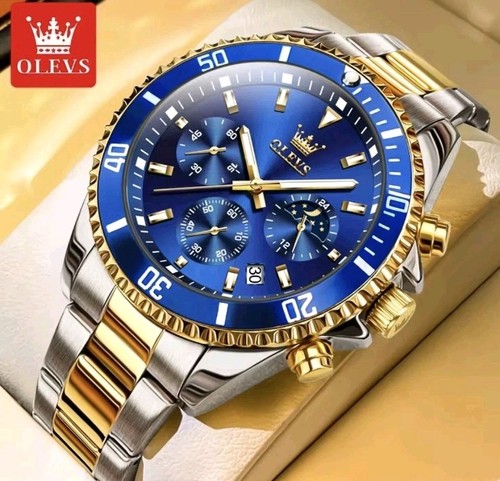 Olevs 2870 mens gents watch - 2870,
