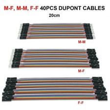 40pcs Dupont Jump Wire M-F M-M