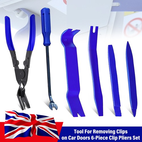 6pcs car trim removal tool - removal, set