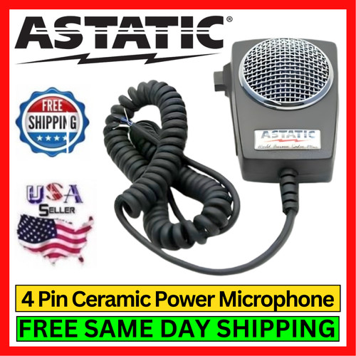 Astatic d104m6b amplified - astatic, cb