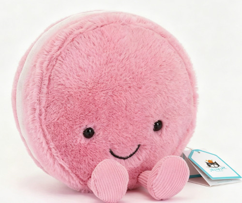 New jellycat mia macaron - mia, pink