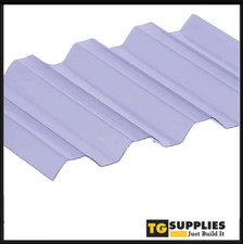 High Impact Sunruf® Translucent PVC Corrugated Greca Box Profile Roofing Sheets