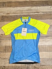 NEW Trek 20th Anniversary Custom Fitted Cycling Jersey Womens S Stretch Blue