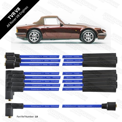 Tvr 8mm double - 8mm, silicone