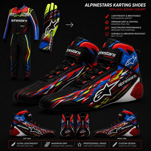 Kart racing suit cik fia - go,