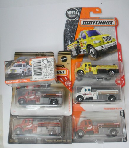 Matchbox freightliner fire - freightliner,