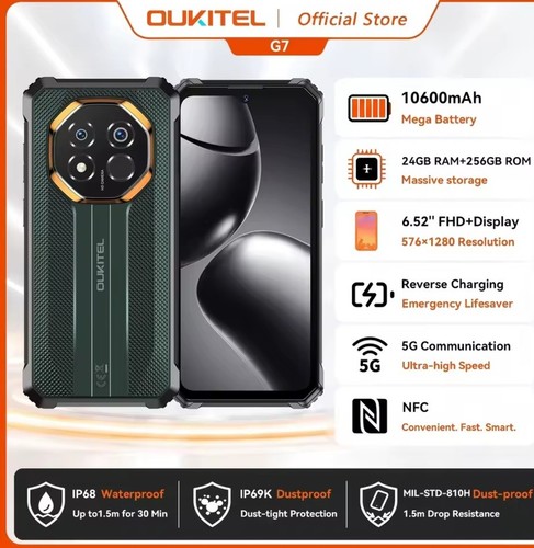 Global oukitel rugged - g7,
