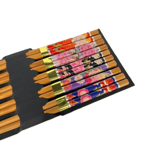 Pairs bamboo chopsticks - 5,