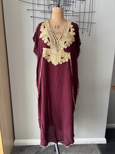 Moroccan-style long kaftan