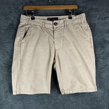 Henri Lloyd Chino Shorts Mens Brown W34 Casual Preppy Pockets Zip Fly Outdoors