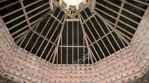 Photo 6x4 inside the dovecote - inside,