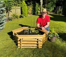 NORLOG 50 GALLON RAISED WOODEN