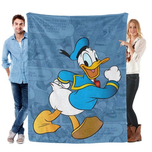 Donald duck flannel blanket - donald,