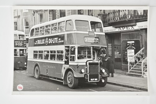 Southdown double decker bus - decker,