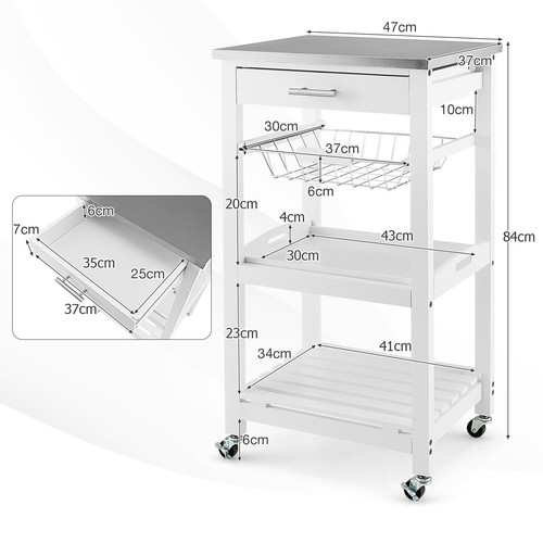 Countertop rolling kitchen - countertop,