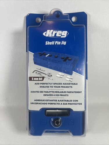 Kreg kma3232 5mm shelf - pin, jig