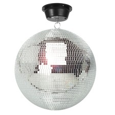 BeamZ Glitter Mirror Ball 30cm with Motor for Disco Party