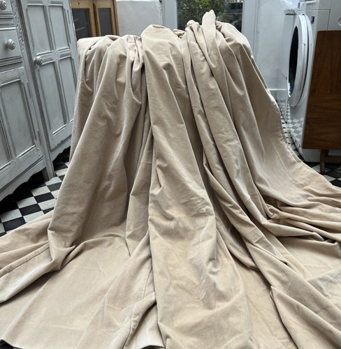 Vintage cotton velvet - cotton,