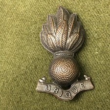 Original WW2 British Army Cap Badge - Royal Engineers