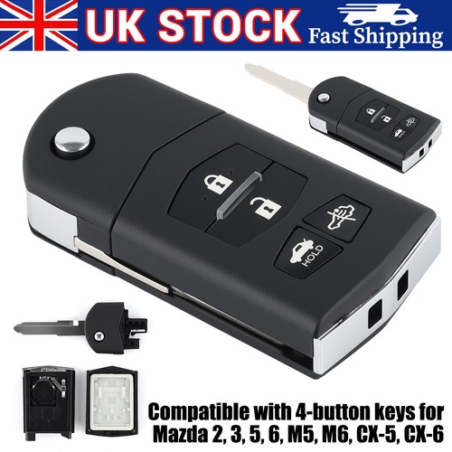 New button flip key case - 4,
