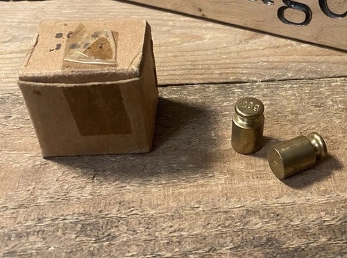 Vintage brass 20g post office - post,