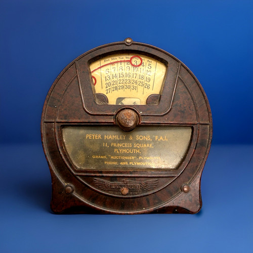 Vintage desk calendar calendox - vintage,