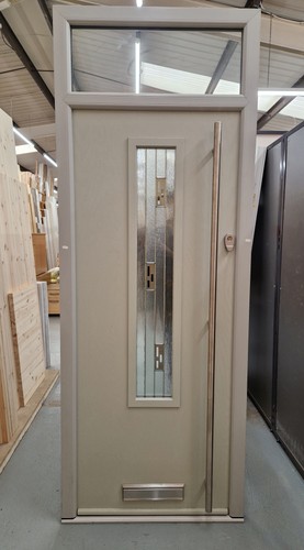 Modern external glazed door - glazed,