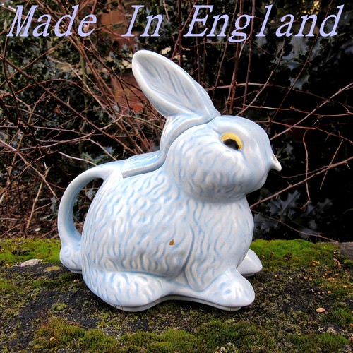 Sylvac bunny teapot - 'sylvac'?, "bunny"