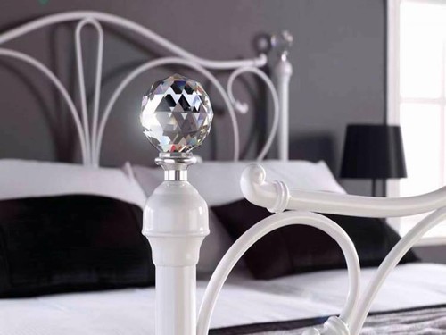 3ft single metal bed - metal,