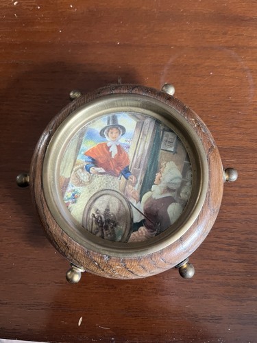Welsh wooden ships wheel - wooden,