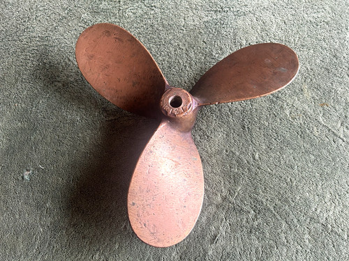 Used brass bronze blade - brass/bronze, 3