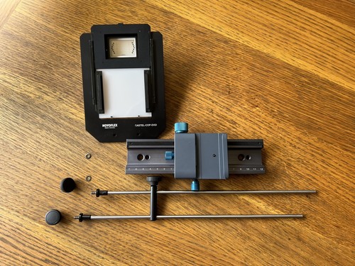 Novoflex macro rail slide - &,