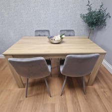 Dining Table Set Of 4 Wooden