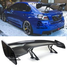 For Subaru Impreza WRX STI Carbon Fiber 45" GT Style Rear Trunk Spoiler Wing Lip