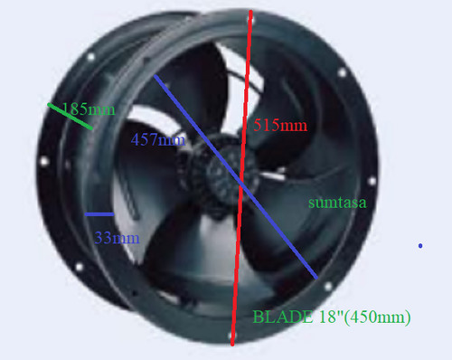 450mm industrial duct - industrial,