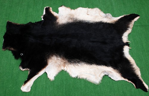 Luxury goat hide rug hair - rug,