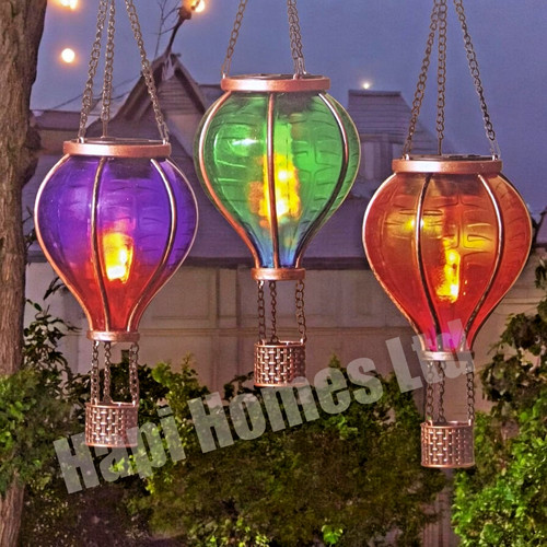 Hot air balloon solar led - 3,