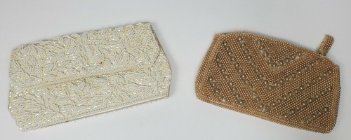 Vtg faux seed - faux, beaded