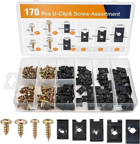 170pcs speed fasteners - fasteners, screw
