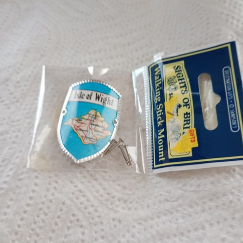 Walking stick mount badge - stick,