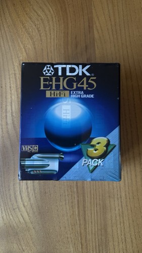 Tdk hg45 hifi vhs pal - e-hg45,