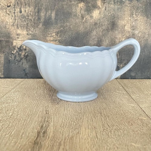 Pale blue milk jug - pale, &