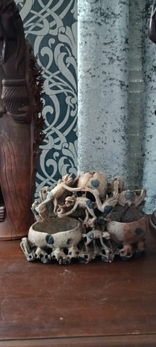 Vintage soapstone carving - vintage,