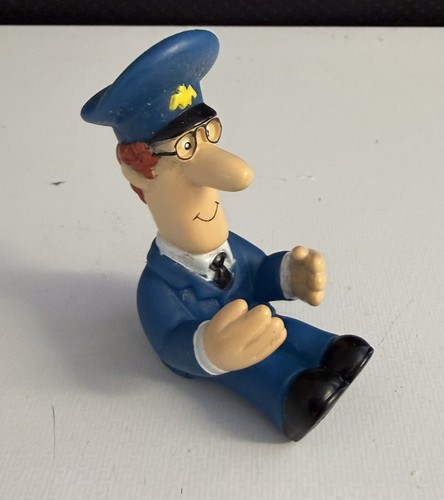 Vintage postman pat sitting - postman,