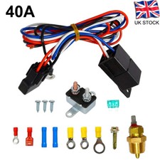 Universal Electric Fuel Pump Relay Kit Fuel Pump Wiring Harness Kit For 12V Car