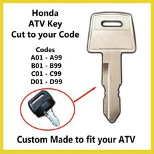 HONDA ATV UTV KEY QUAD RANCHER