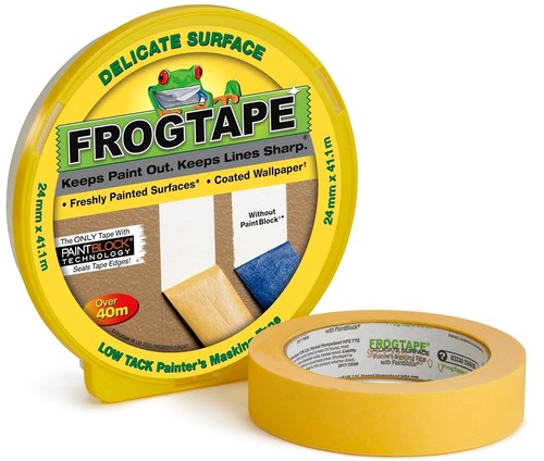 Frog tape yellow delicate - frog,
