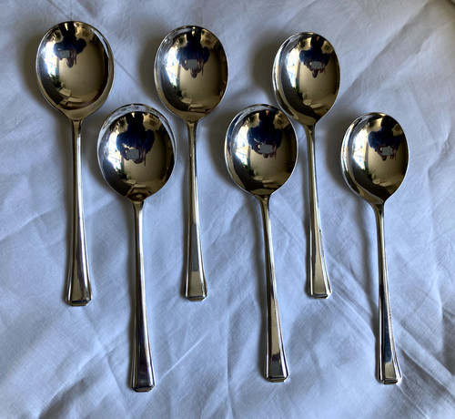 Soup spoons epns sheffield - soup,