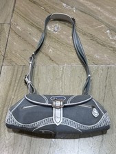 Christian Dior 2003 Vintage John Galliano-era East West Baguette Saddle Bag