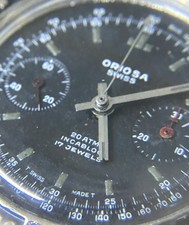 Vintage 60s Black Dial Oriosa